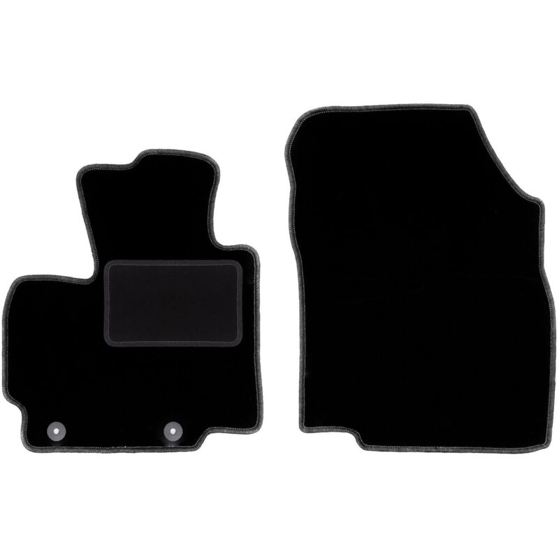 Tapis avant noirs pour : Mitsubishi Space Star II à hayon (2013-)