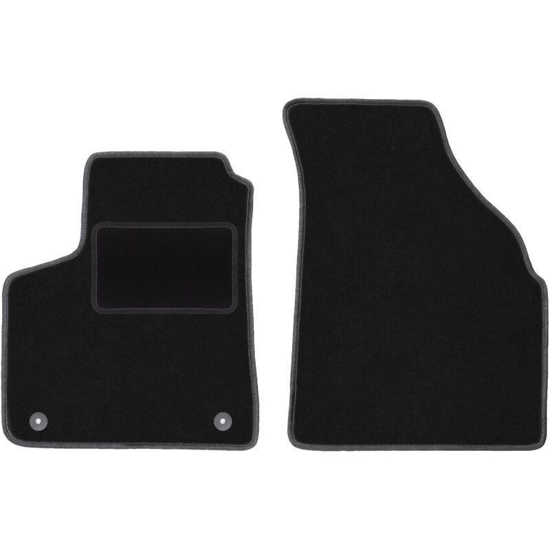 Tapis avant noirs pour monospace Chevrolet Tacuma (2000-2011)