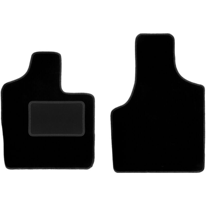 Tapis avant noirs pour : monospace Chrysler Grand Voyager III (2000-2008)