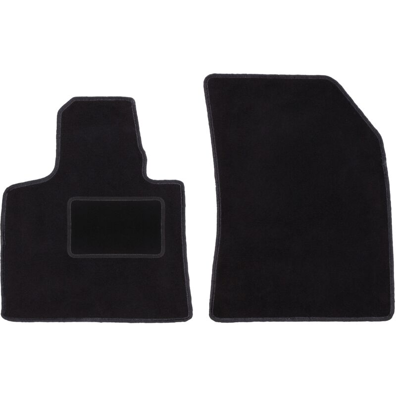 Tapis avant noirs pour monospace Citroën C4 Spacetourer (2013-2018)
