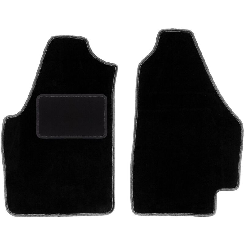 Tapis avant noirs pour monospace Fiat Idea (2003-2010)