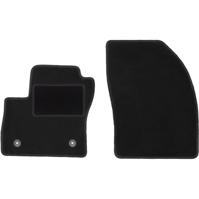 Tapis avant noirs pour : monospace Ford Grand C-MAX (2011-2015)