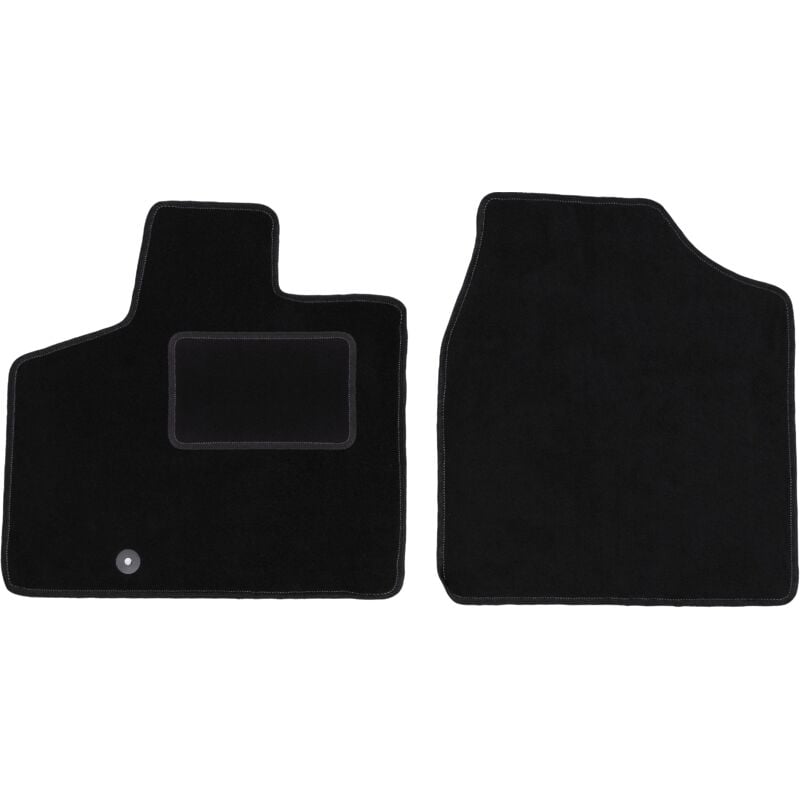 Tapis avant noirs pour : monospace Lancia Voyager (2008-2016)