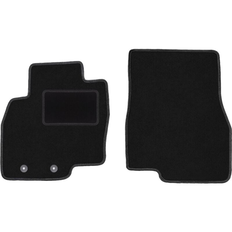 Tapis avant noirs pour : monospace Mitsubishi Grandis (2004-2010)
