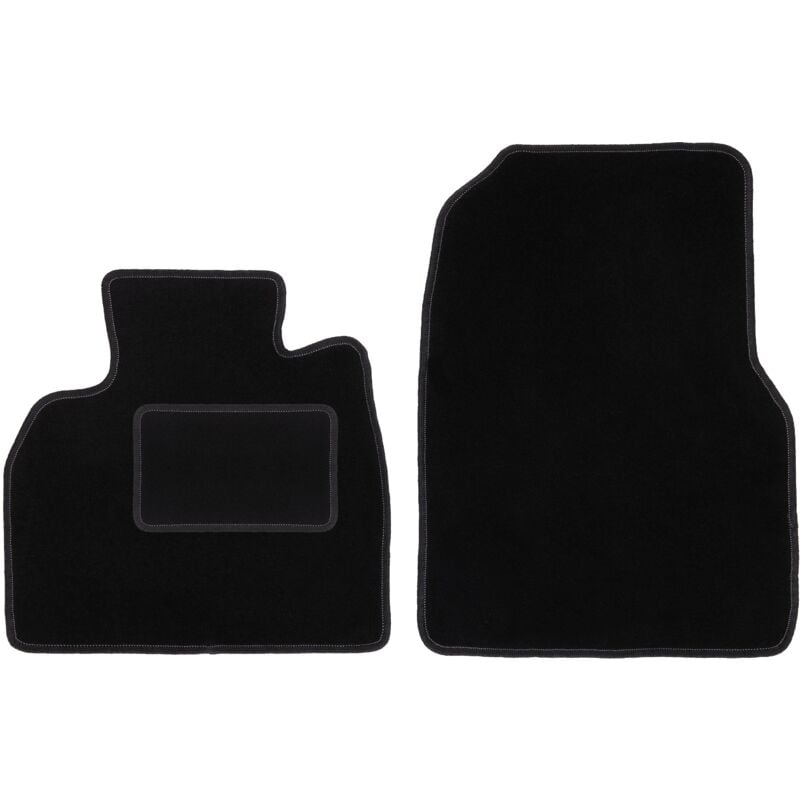 Tapis avant noirs pour monospace Renault Grand Espace IV (2002-2014)