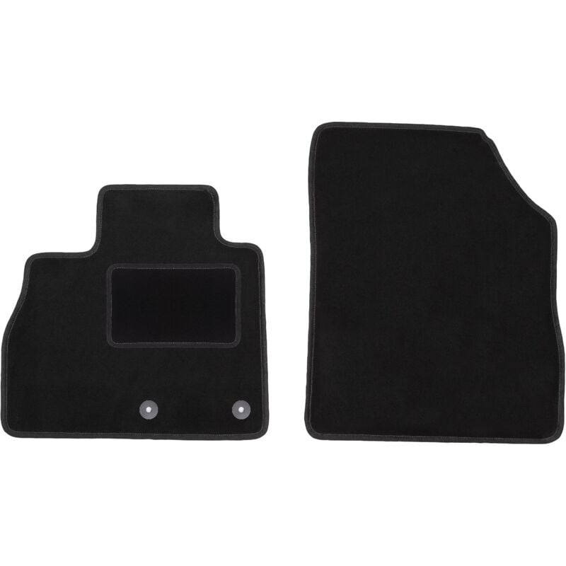 Tapis avant noirs pour monospace Renault Scenic IV (2016-)