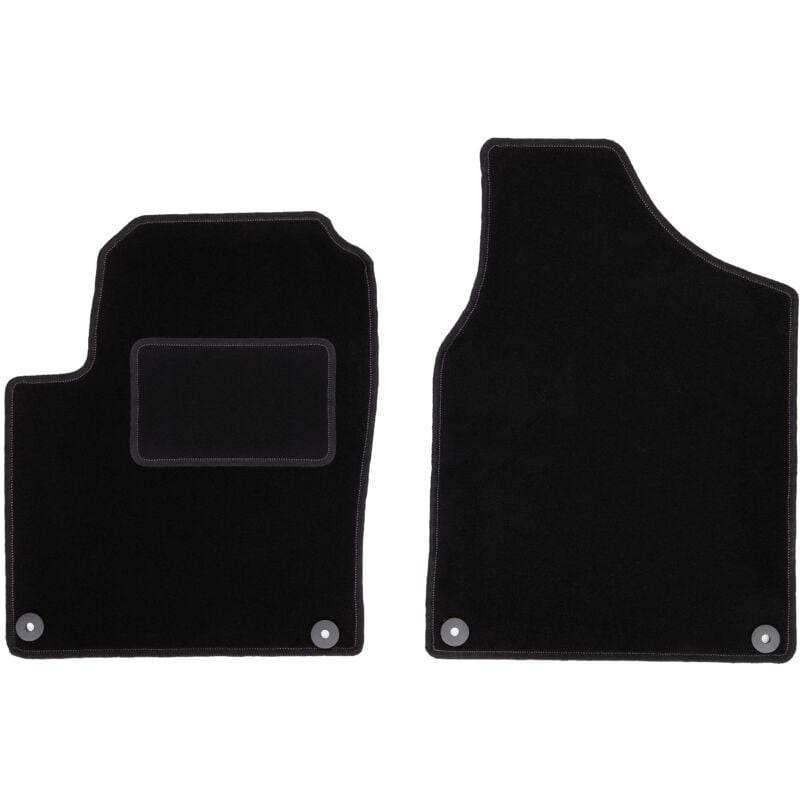 Tapis avant noirs pour : monospace Seat Alhambra I (1995-2010)