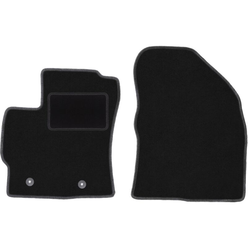 Tapis avant noirs pour : monospace Toyota Verso (2009-2013)