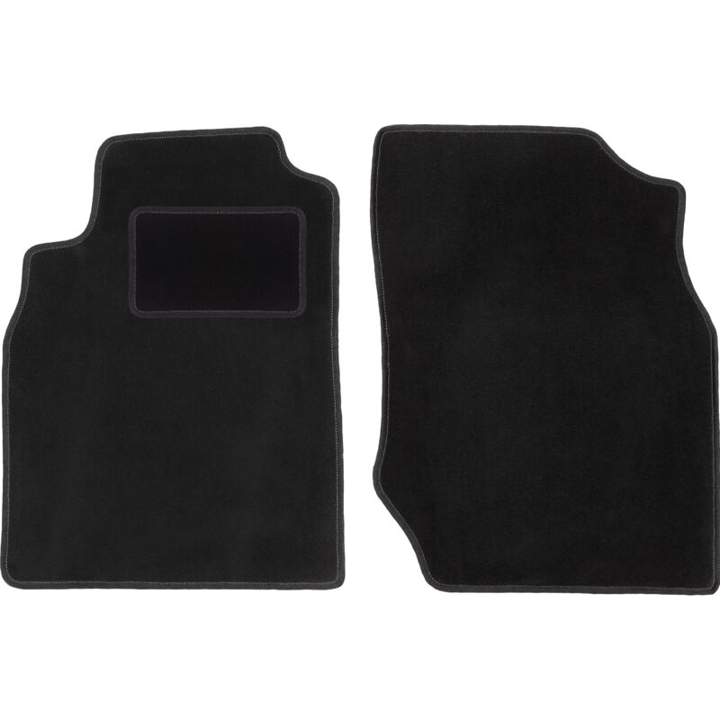 Tapis avant noirs pour : Nissan Almera N16 à hayon (2000-2006)