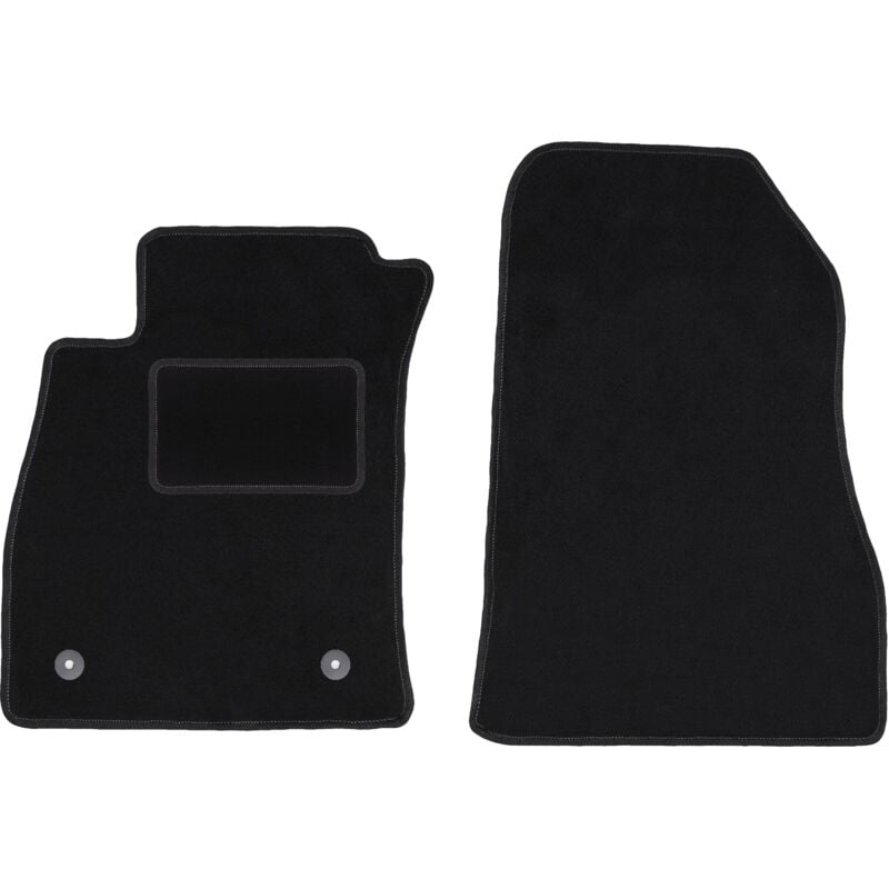 Tapis avant noirs pour : Nissan Juke F15 crossover (2010-2017)