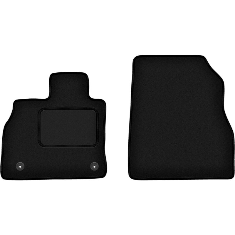 Tapis avant noirs pour Nissan Leaf I à hayon (2010-2017)