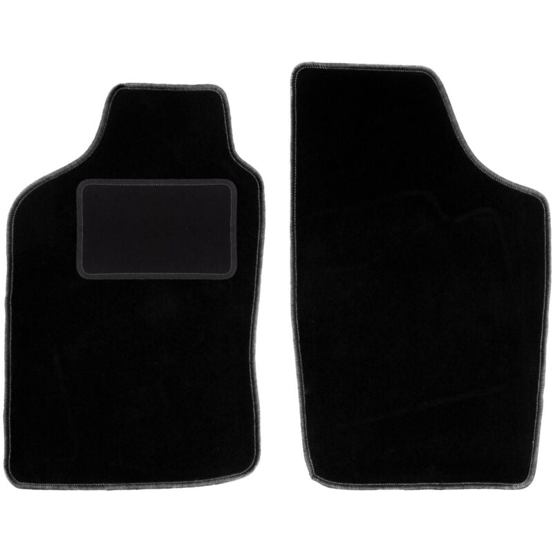 Tapis avant noirs pour Nissan Micra K10 à hayon (1983-1991)
