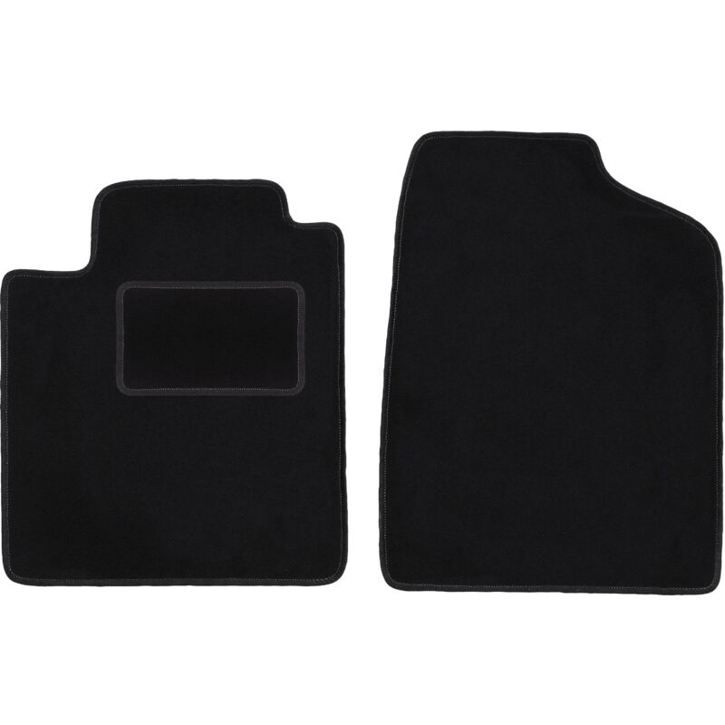 Tapis avant noirs pour Nissan Micra K12 à hayon (2002-2010)