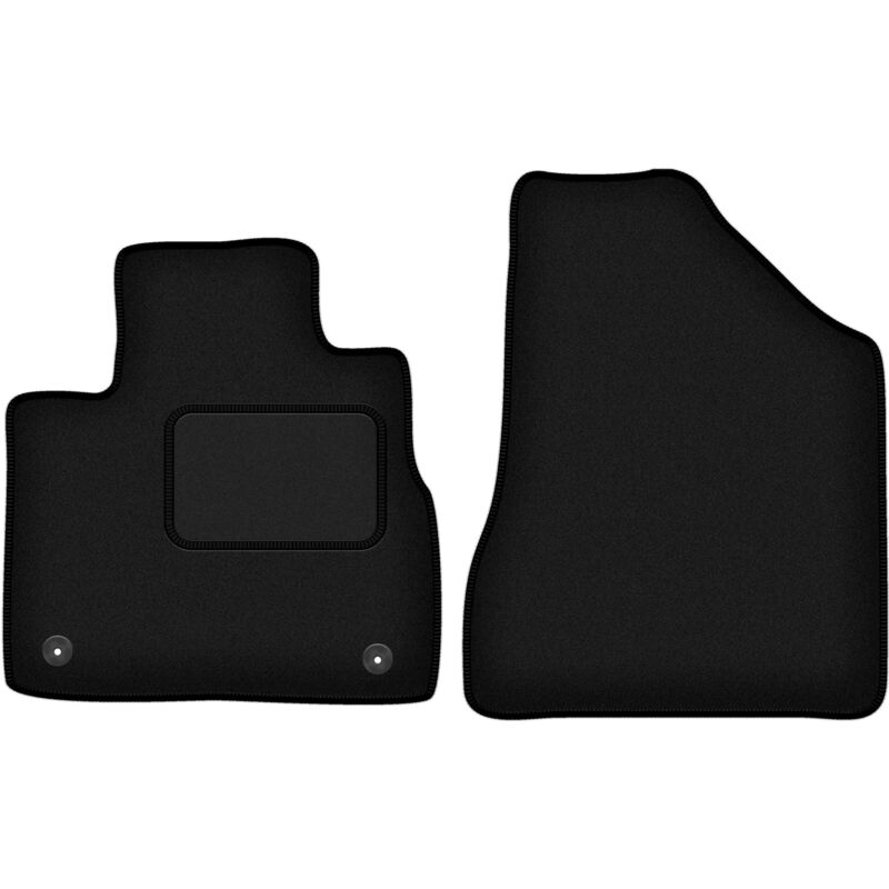 Tapis avant noirs pour Nissan Murano Z51 SUV (2008-2015)