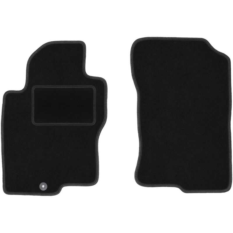 Tapis avant noirs pour : Nissan Pathfinder R51 SUV (2005-)