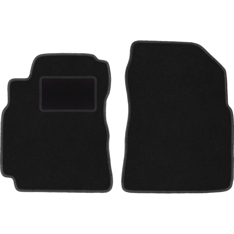 Tapis avant noirs pour : Nissan Primera P12 break, berline, liftback (2001-2007)