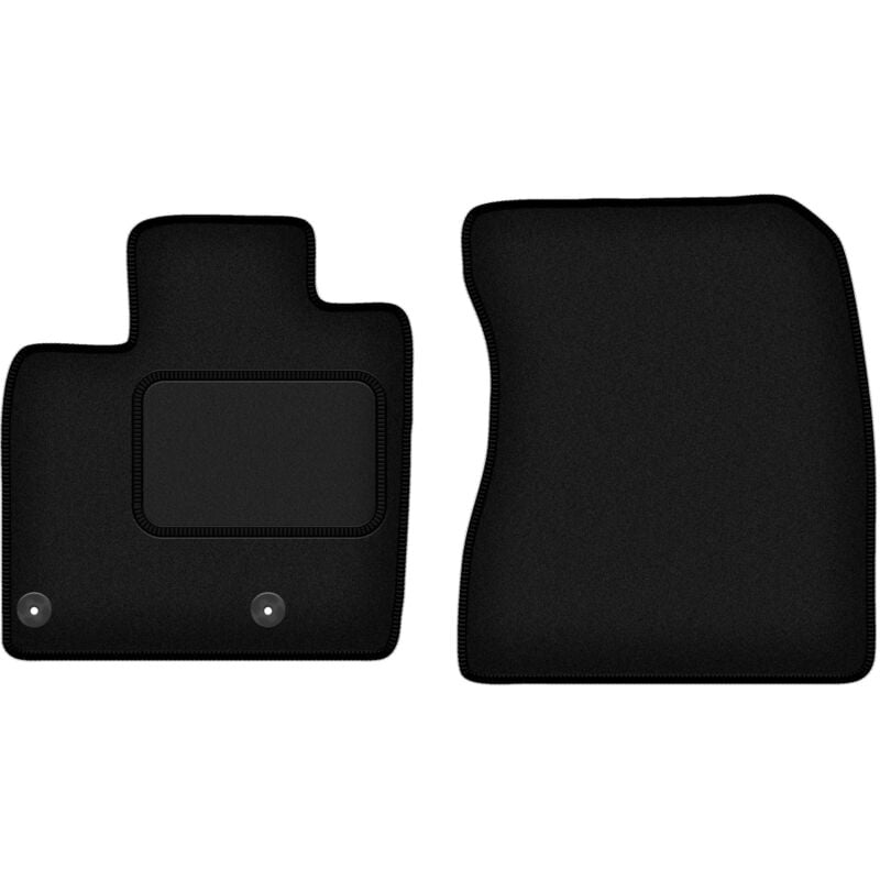 Tapis avant noirs pour Nissan Qashqai III mHEV SUV (2021-)