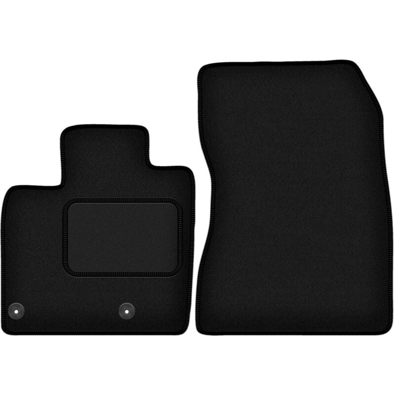 Tapis avant noirs pour Nissan Qashqai III SUV (2021-)