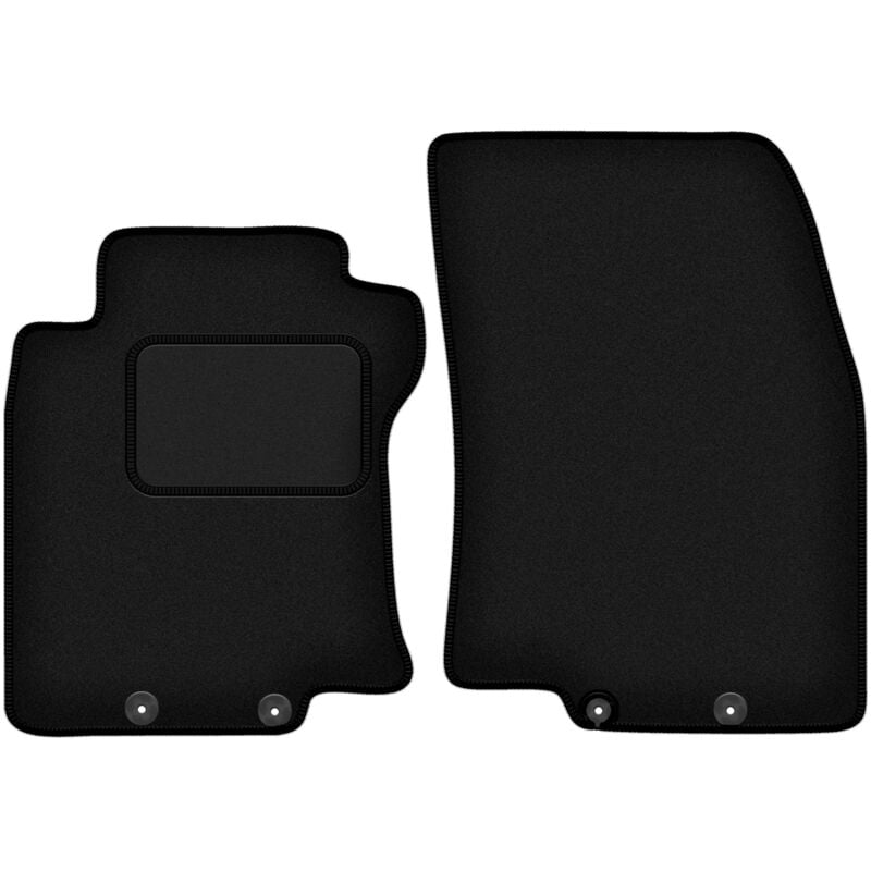 Tapis avant noirs pour Nissan X-Trail III T32 FL SUV (2017-2021)