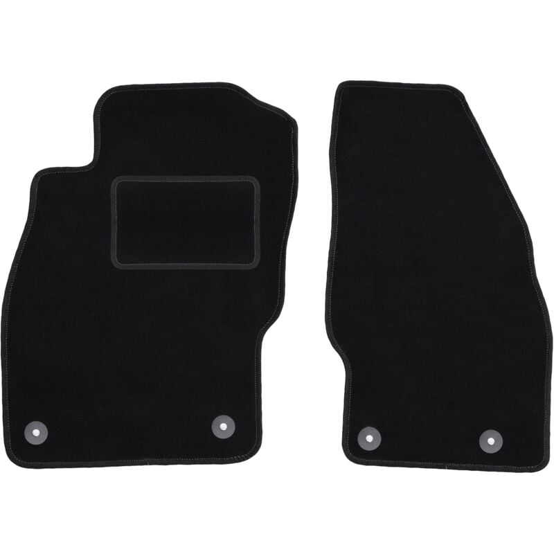 Tapis avant noirs pour : Opel Adam à hayon (2012-)