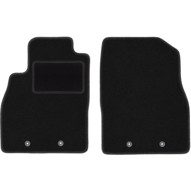 Tapis avant noirs pour Opel Ampera I à hayon (2012-2017)