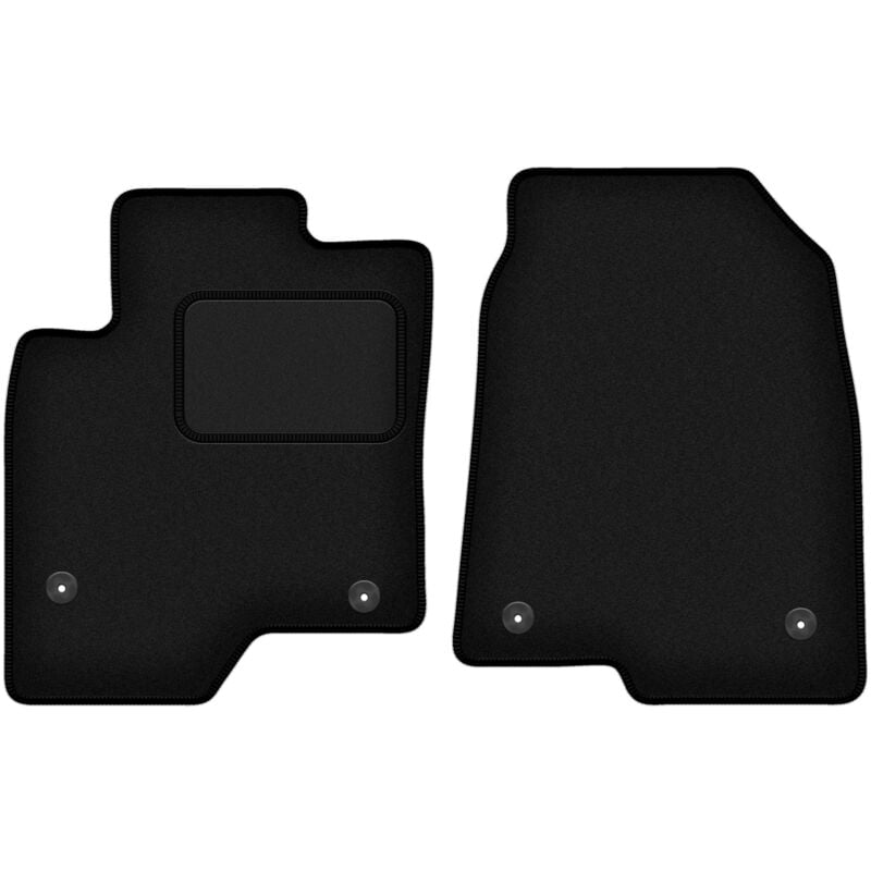 Tapis avant noirs pour Opel Antara SUV (2006-2017)