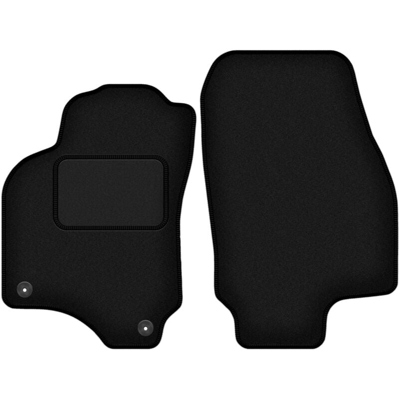 Tapis avant noirs pour : Opel Astra G cabriolet, Coupé, Bertone (1998-2009)