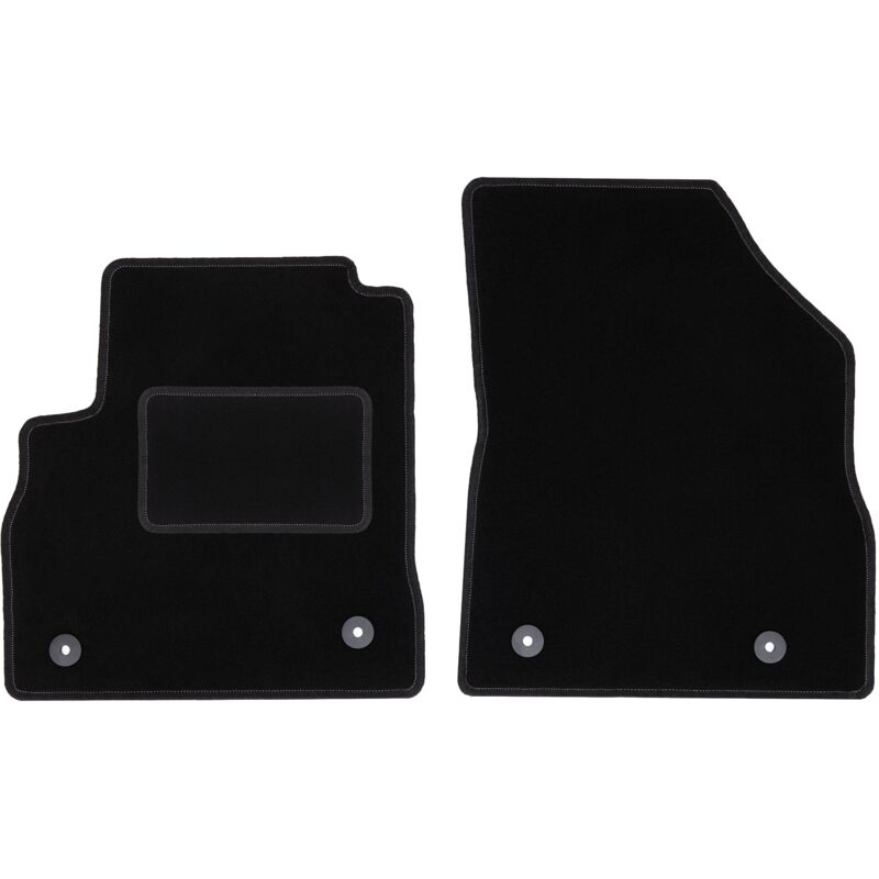 Tapis avant noirs pour : Opel Astra K berline, hayon, break (2015-)