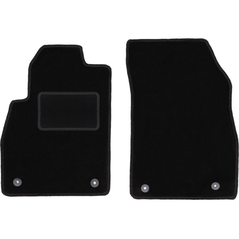 Tapis avant noirs pour : Opel Cascada cabriolet (2012-)