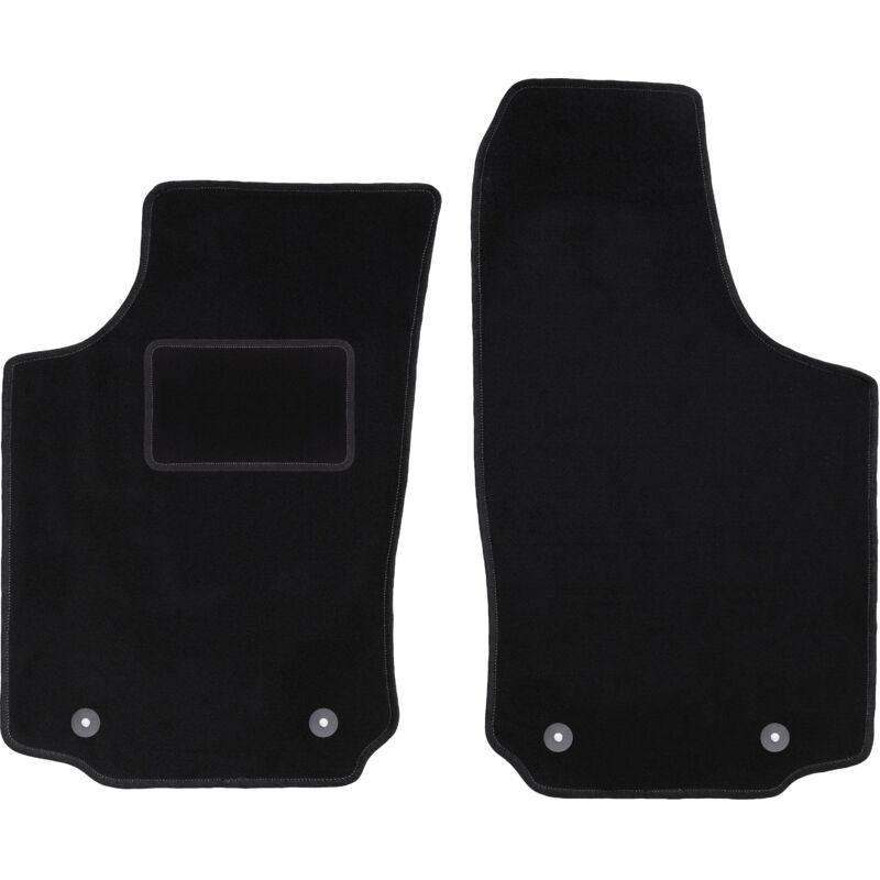 Tapis avant noirs pour Opel Corsa C à hayon (2000-2006)
