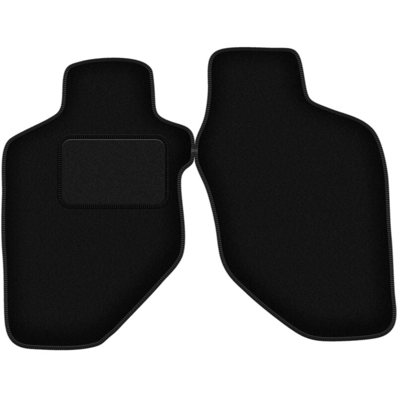 Tapis avant noirs pour Opel Frontera B 3 portes (1998-2006)