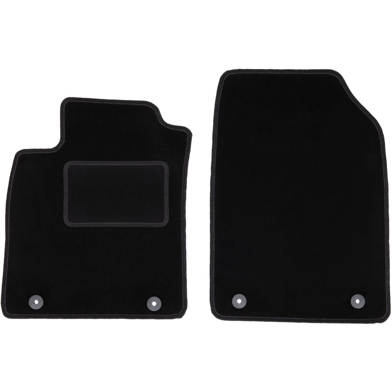 Tapis avant noirs pour : Opel Vectra C liftback, hayon, berline (2002-2008)