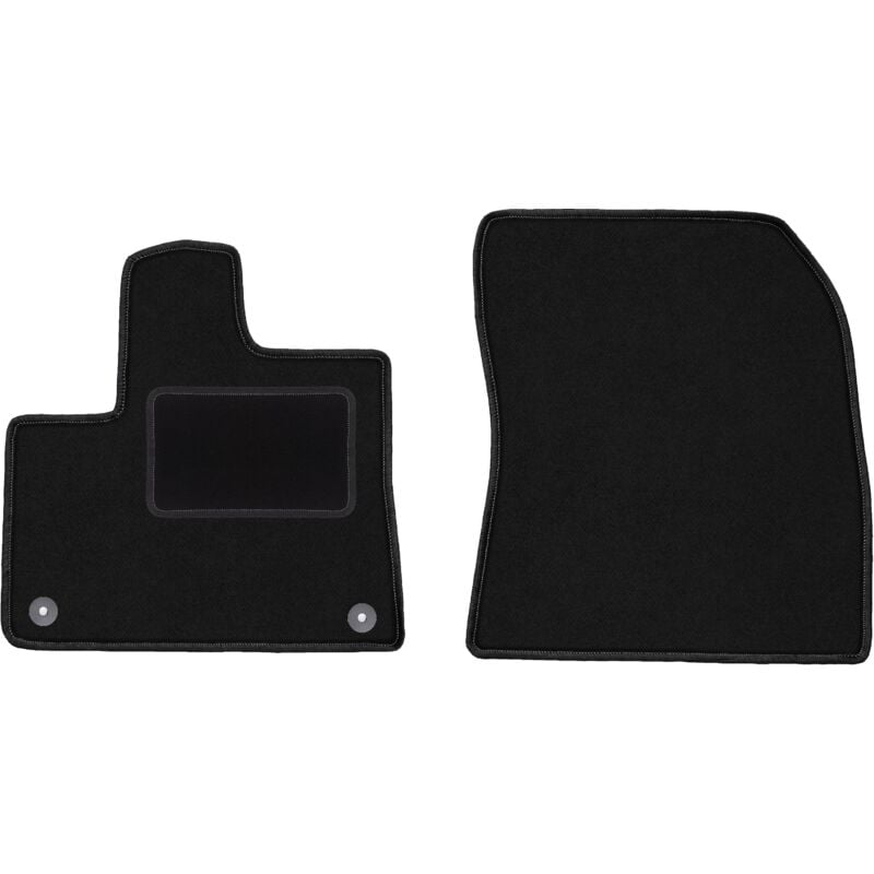 Tapis avant noirs pour : Paugeot Partner III kombivan (2018-)