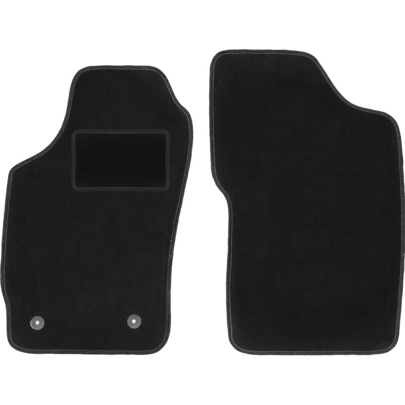 Tapis avant noirs pour Peugeot 205 à hayon (1983-1998)