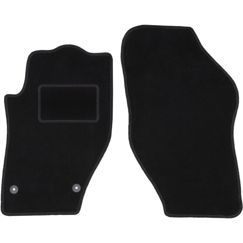 Tapis avant noirs pour Peugeot 308 CC cabriolet (2007-2013)