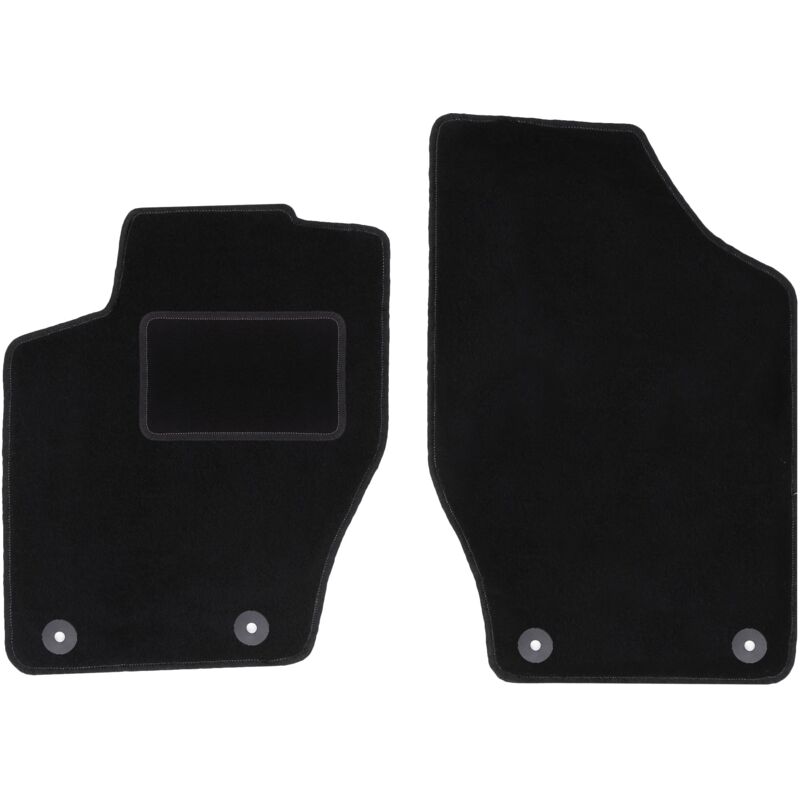 Tapis avant noirs pour Peugeot 308 I berline, break, SW (2007-2013)