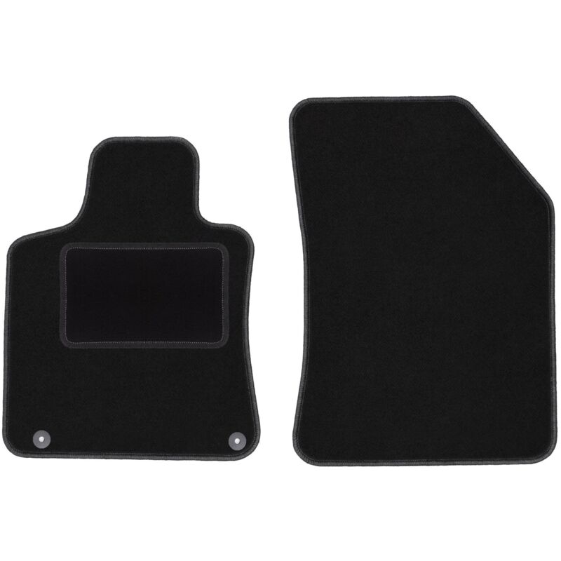 Tapis avant noirs pour Peugeot 508 II berline, break, liftback (2018-)
