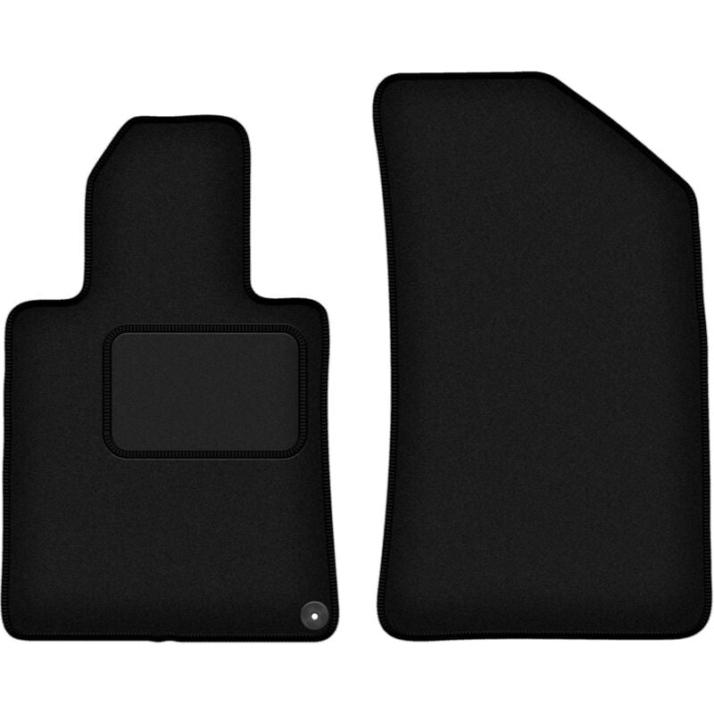 Tapis avant noirs pour Peugeot 508 RXH arrière complet (2010-2018)