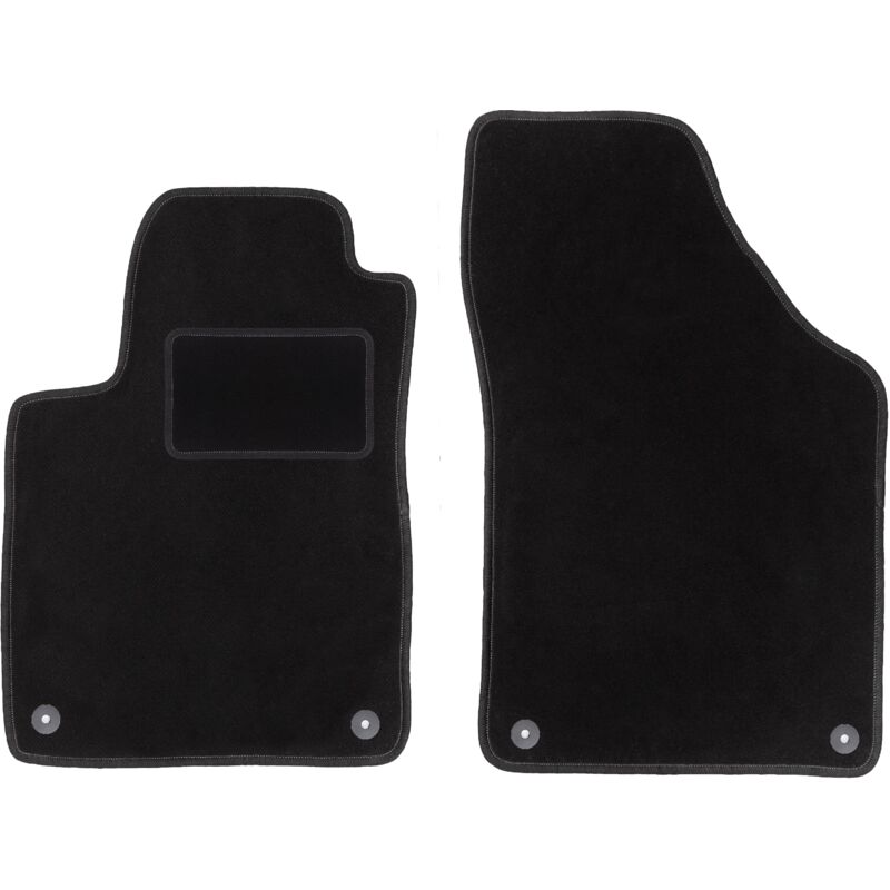 Tapis avant noirs pour : Peugeot RCZ coupé (2010-2015)