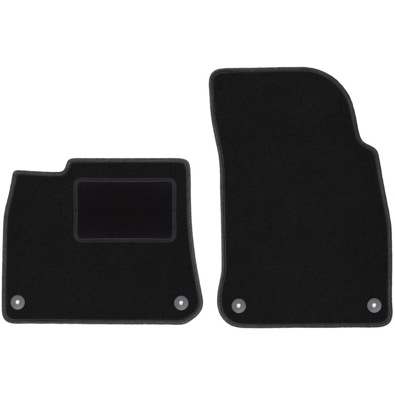 Tapis avant noirs pour : Porsche Cayenne III SUV (2018-)