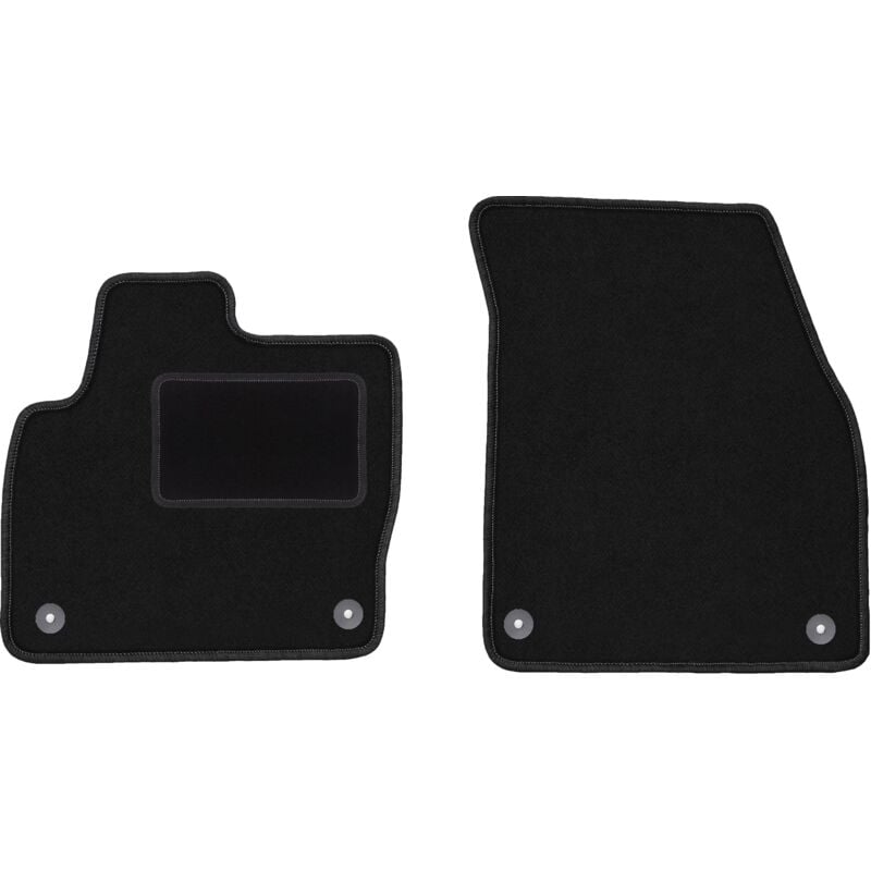 Tapis avant noirs pour : Range Rover Evoque SUV (2011-2018)