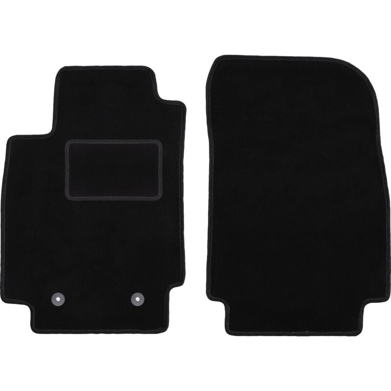 Tapis avant noirs pour : Renault Captur SUV (2013-2019)