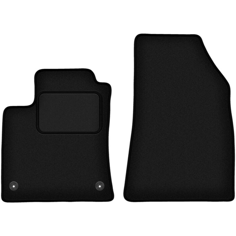 Tapis avant noirs pour Renault Clio V berline (2019-)