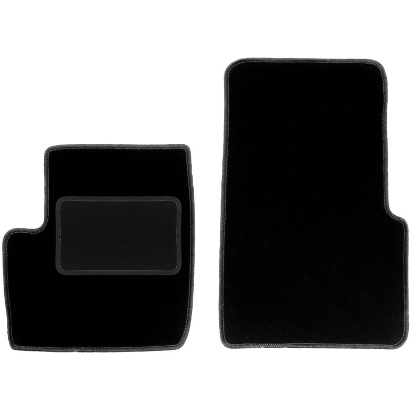 Tapis avant noirs pour Renault Espace III monospace (1996-2002)