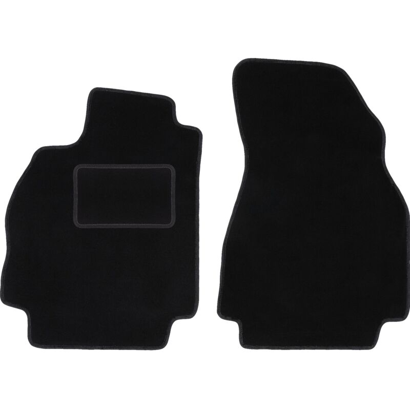 Tapis avant noirs pour Renault Megane II berline (2002-2008)