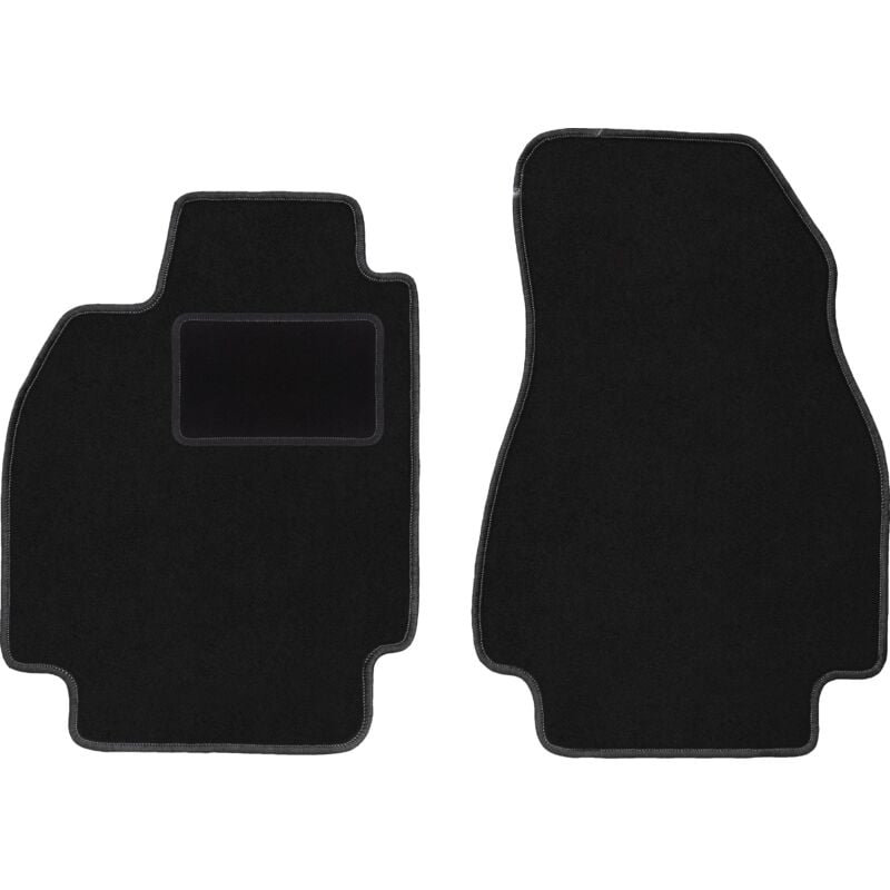 Tapis avant noirs pour : Renault Megane II CC coupé, cabriolet (2003-2010)
