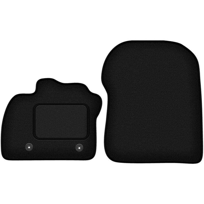 Tapis avant noirs pour Renault Zoe berline (2013-)