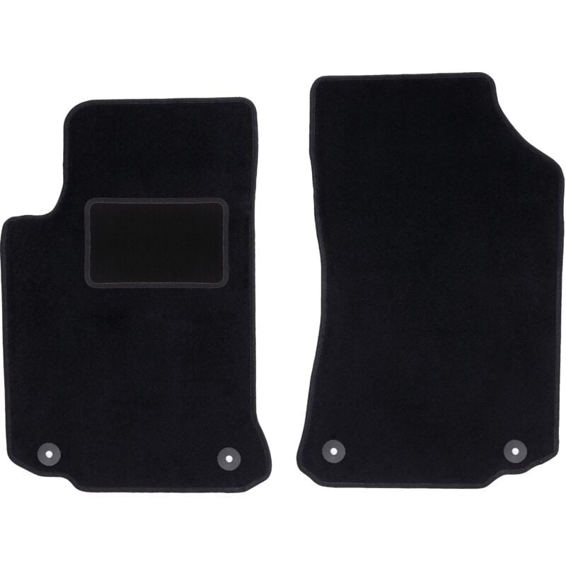 Tapis avant noirs pour : Rover 75 break, berline (1998-2005)