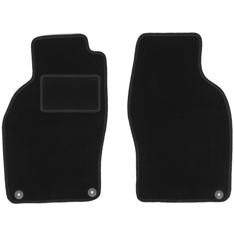 Tapis avant noirs pour Saab 9-3 I cabriolet (1998-2003)