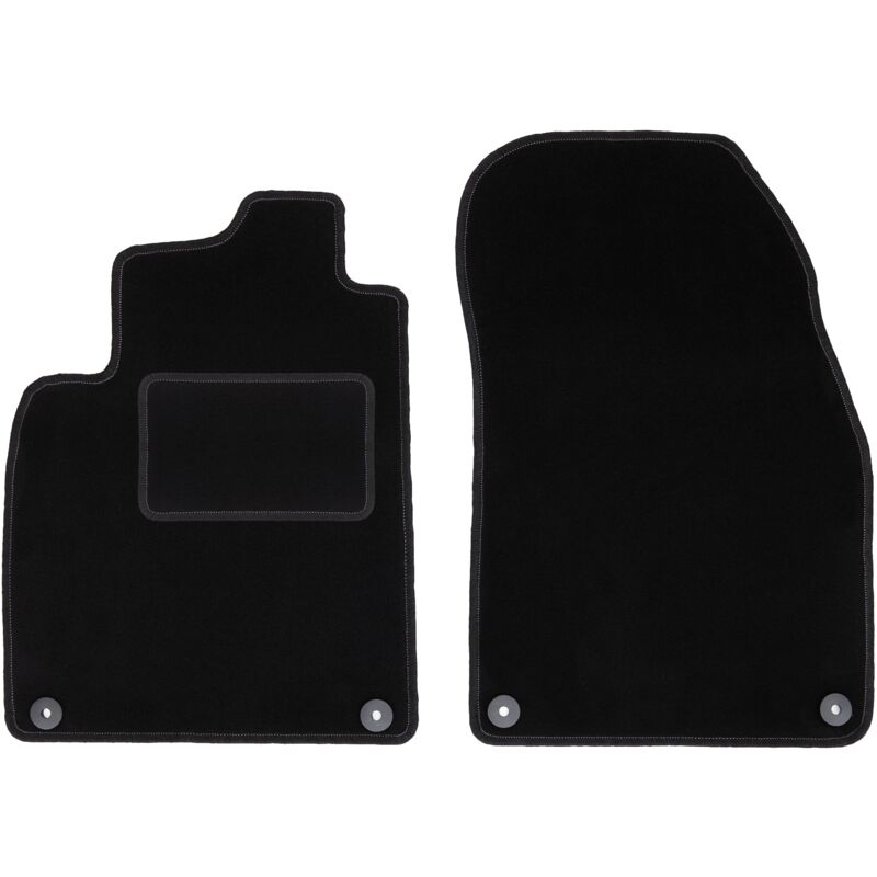 Tapis avant noirs pour Saab 9-3 II Y3SF break, berline (2002-2014)